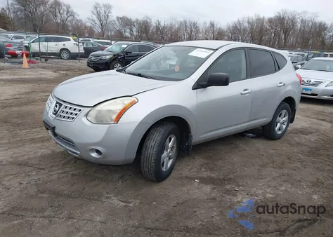 2010 Nissan Rogue S из США, поврежденный, VIN JN8AS5MV9AW134722